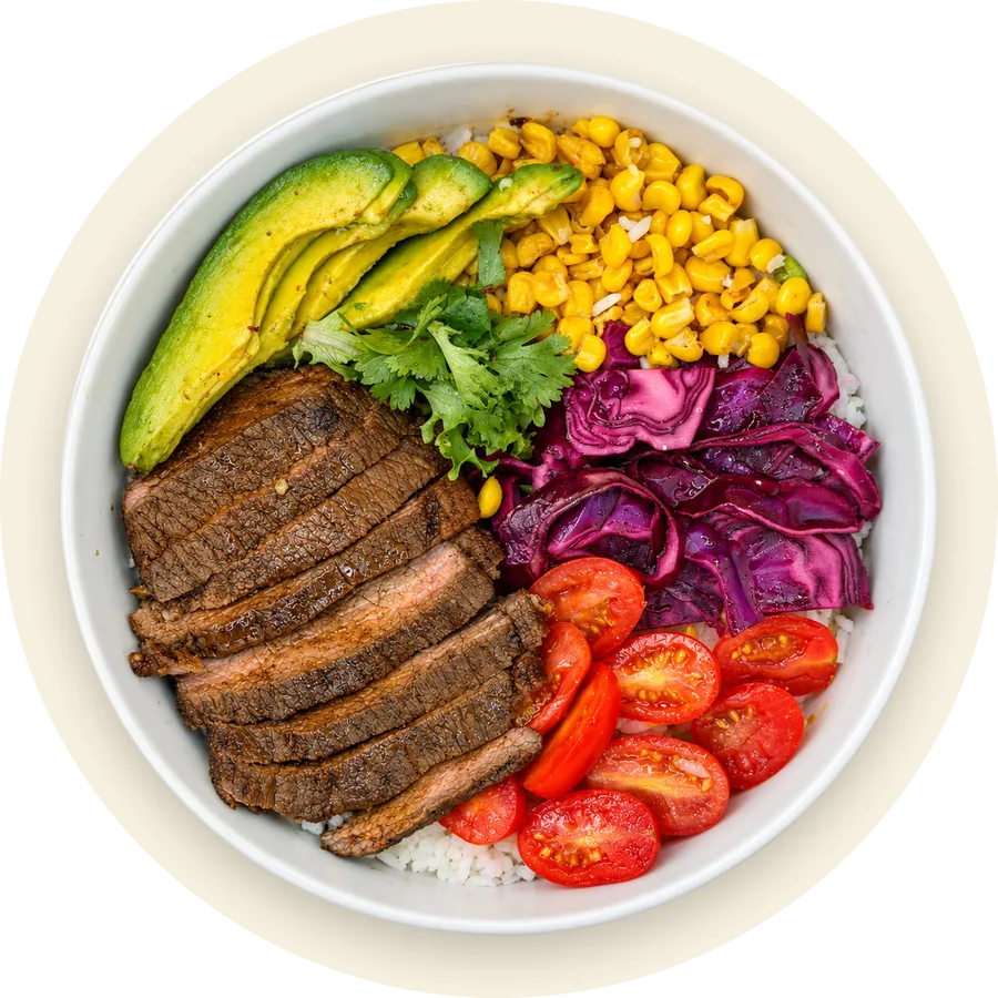 VIVA Mexican Mexican Beef Bowl from VIVA Bowls in Miami